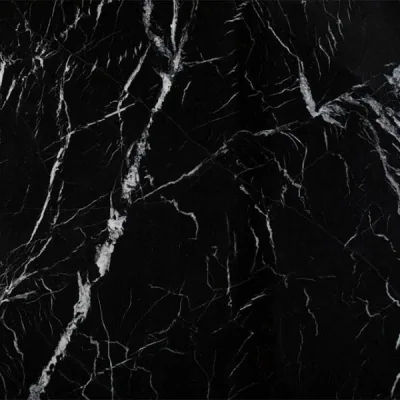Mesada de mármol Negro Marquina