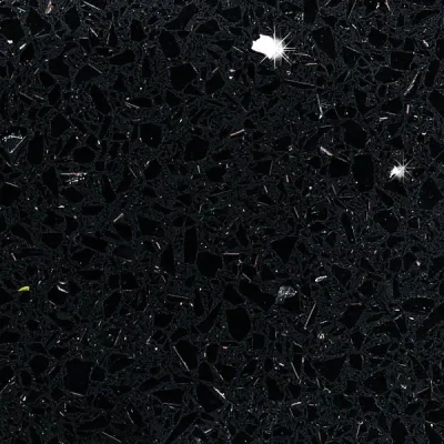 Mesada de silestone Negro Stellar